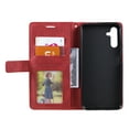 thumbnail image 2 of ELEHOLD Leather Wallet Case for Samsung Galaxy A14 5G with Card Holders Kickstand Function Magnetic Clasp Flip Folio Purse Case for Samsung A14 5G 6.6",Red, 2 of 8