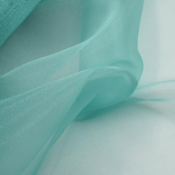 FREE SHIPPING!!! Seafoam Organza Fabric by the BOLT, Wedding Decoration Organza Fabric, Sheer Fabric by 300 Yards