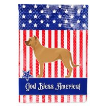 Carolines Treasures BB8425CHF Alano Espanol Spanish Bulldog American Flag Canvas House Size Large multicolor