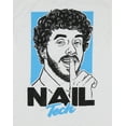 thumbnail image 2 of Jack Harlow Men's Nail Tech Song Character Rapper Adult Music T-Shirt Tee, 2 of 4