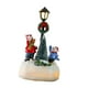 thumbnail image 4 of Figuras de farolas con escena de pueblo navideño, accesorios navideños, centros de mesa coleccionables, estatuas de resina, decorativas e iluminadas. Estilo C, 4 of 8