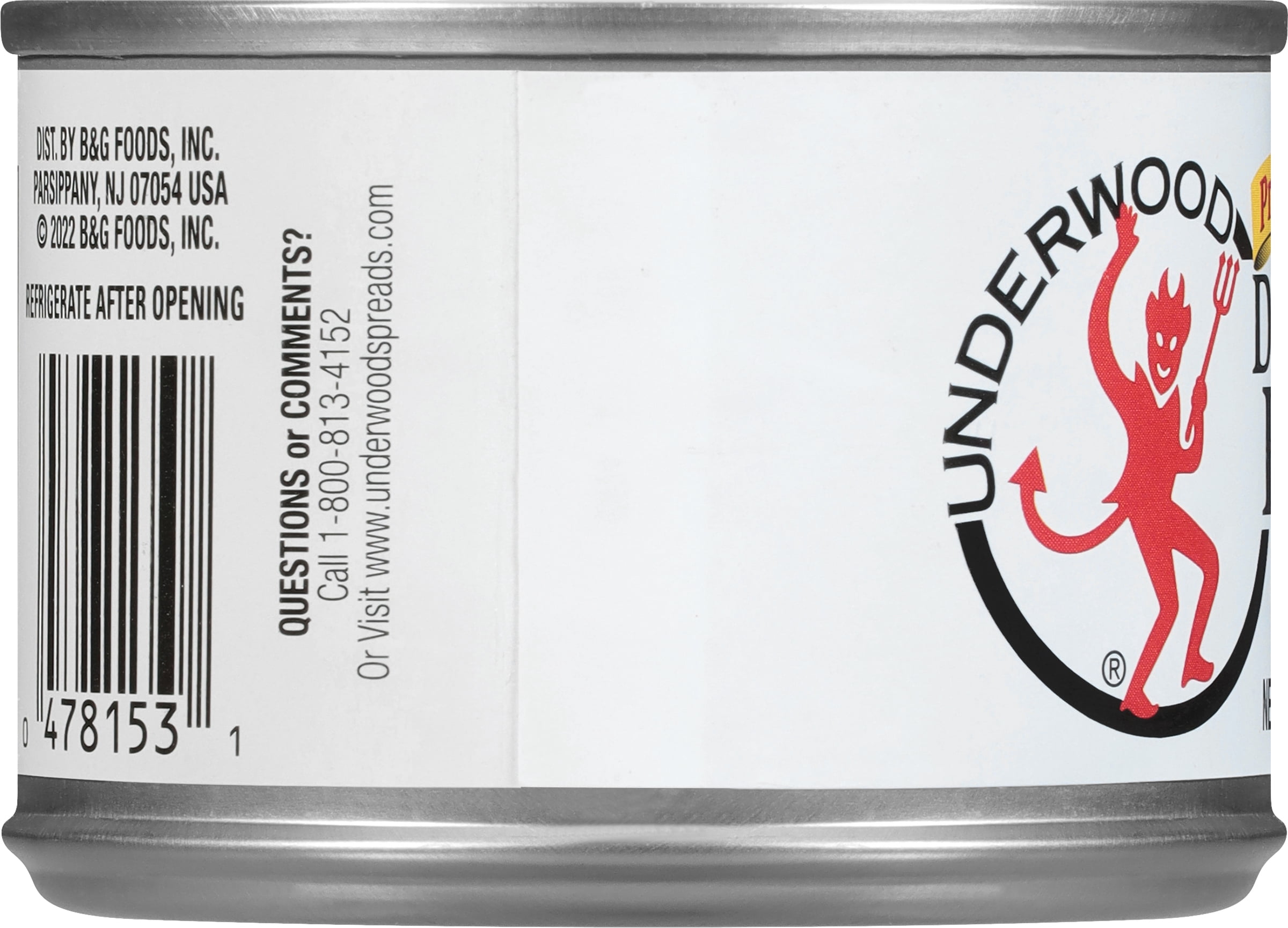Underwood Deviled Ham Spread, Shelf-Stable, 4.25 oz Can