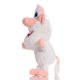 thumbnail image 4 of Peluches de cerdo blanco ruso Cooper de 20/30 cm, peluches de cerdo blanco Coopered Buba, muñecos de animales de dibujos animados, juguetes de peluche de regalo, 4 of 5