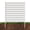 White, variant on CJFHJ Black Heavy Duty Metal Air Conditioner Fence Panels, Outdoor Privacy Screens - 42"H x 38"W