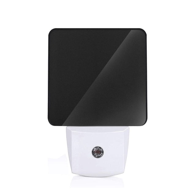 Balery Black Luz Nocturna LED con Sensor Automático, Enchufe con Sensor Crepuscular, Luz Suave de 0.5W para Dormitorio, Pasillo, Baño-US