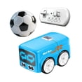 thumbnail image 3 of Mini autobús RC, vehículo de control remoto para niños, inductivo, recargable, escape Azul, 3 of 9