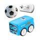 thumbnail image 3 of Mini autobús RC recargable inductivo con pista musical, gestos de seguimiento, control remoto Azul, 3 of 9