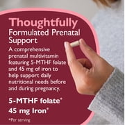 Celebrate Vitamins Bariatric Prenatal Vitamins with Folate (Folic Acid), Vitamin A, Iron, and Choline, 60 count