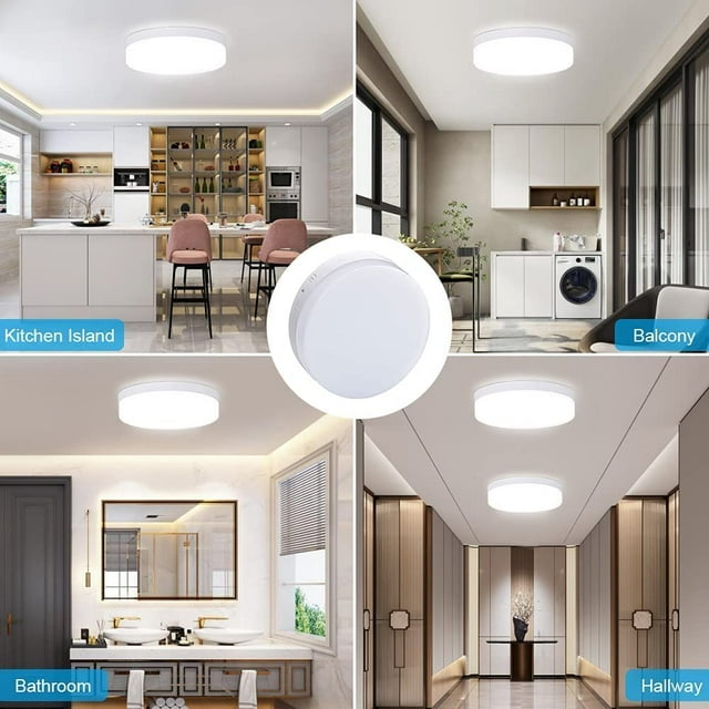 NUODIFAN Flush Mount LED Ceiling Light Fixture NUODIFAN Flush Mount LED Ceiling Light Fixture