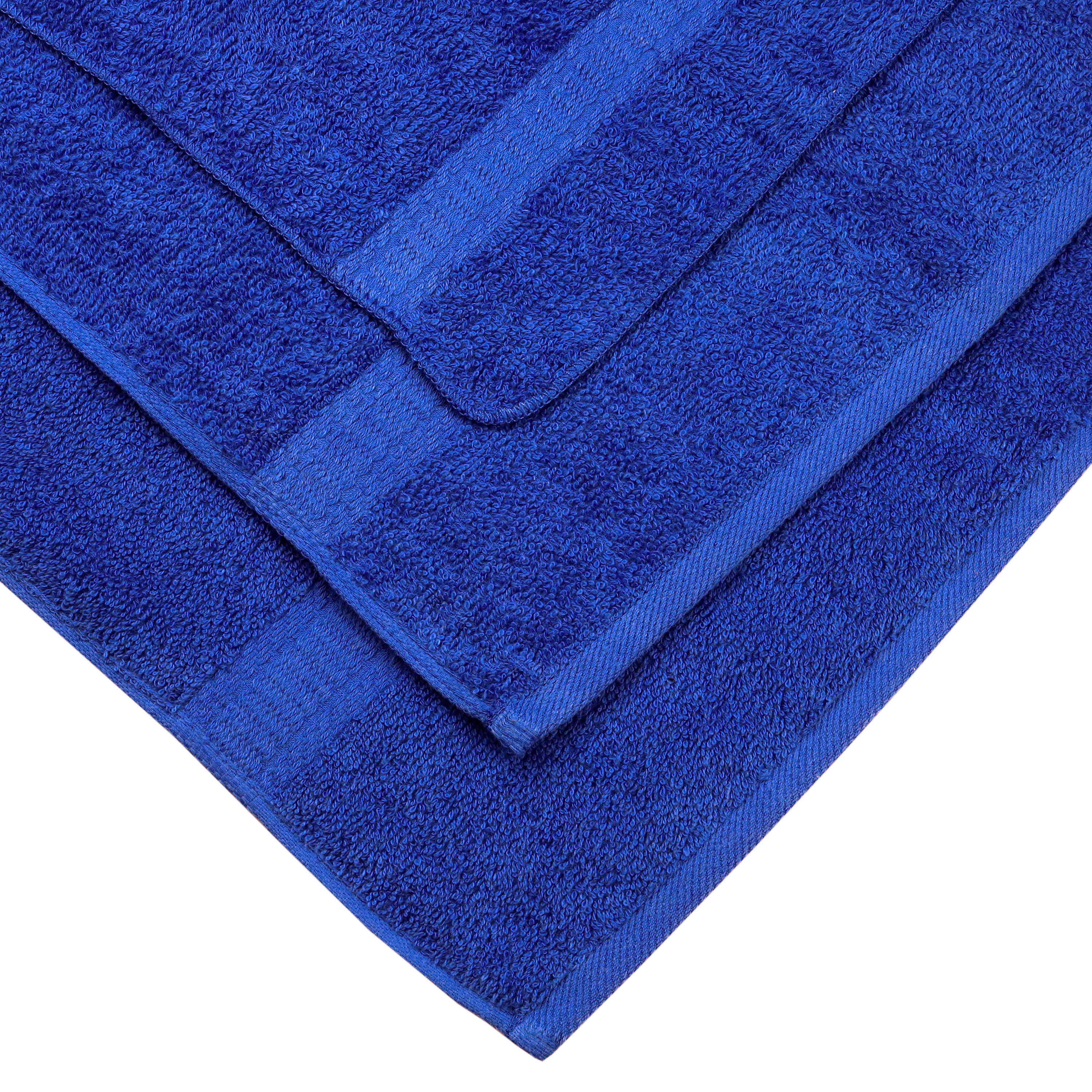 Mainstays Basic Solid 18-Piece Bath Towel Set Collection, Royal Spice - image 3 of 10