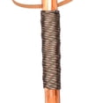 thumbnail image 4 of Bastón FOREST PILOT de madera de abeto puro, estilo conciso, para senderismo, con cuerda de paracaídas enrollada (color natural, 122 cm, 1 unidad), 4 of 5