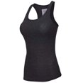 thumbnail image 2 of J. METHOD Women's Tank Top Sleeveless Racerback Basic Stretch Comfy Slim Fitted Ribbed Knit Tops Workout Yoga T Shirt NEWT386 Charcoal 2X, 2 of 6