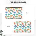 thumbnail image 2 of Cauagu Colorful Dinosaur for Tyvek Makeup Bag,Reusable Travel Cosmetic Bag Women Organizer Toiletry Bag Birthday,Gifts for Women Girlfriend Mom Teacher 6.5’’*8.9’’, 2 of 7
