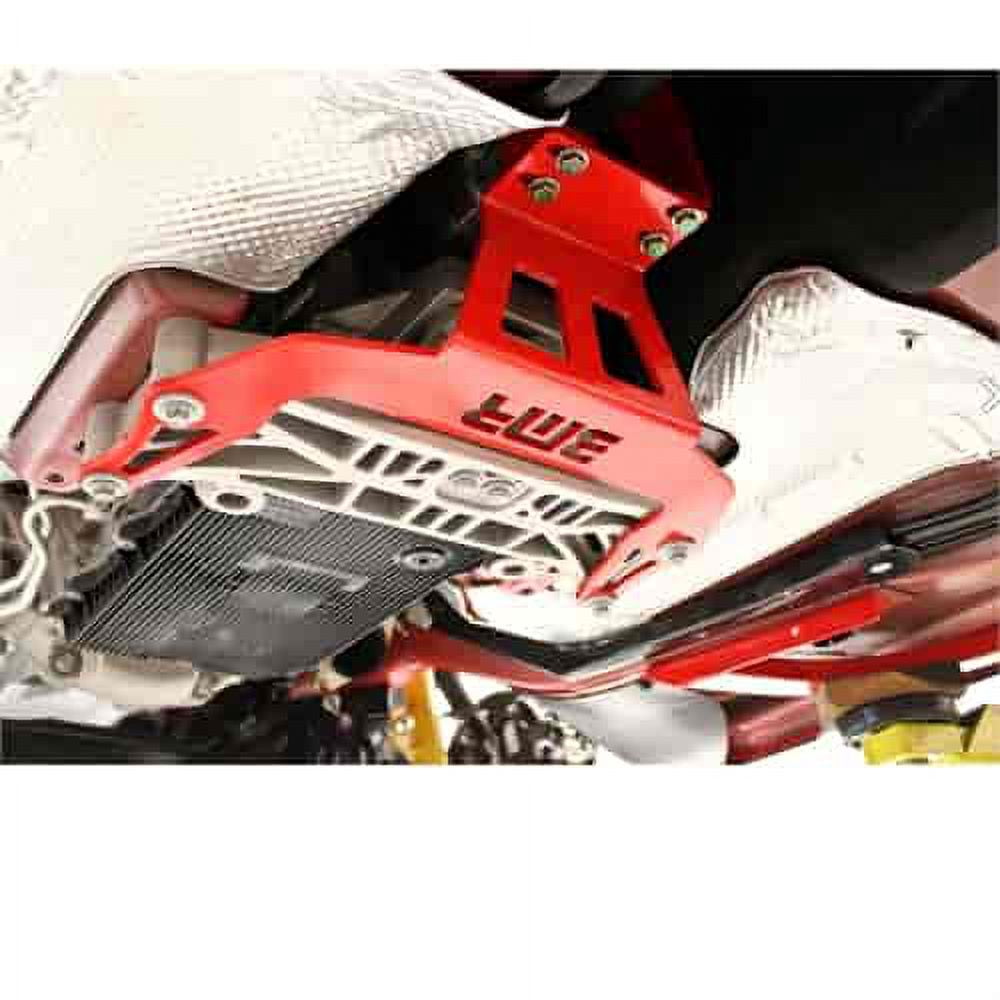 BMR 15-18 Dodge Challenger (Auto Trans) Hellcat/Demon Driveshaft Safety Loop - Red