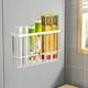 thumbnail image 5 of Magnetic Steel Storage Basket Organizer Rack for Refrigerator Laundry Room Kitchen Office 2-Pack, 5 of 6