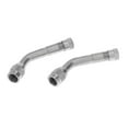 thumbnail image 2 of 4Pcs Chrome Plated Brass Tyre Tire Stem Extension Adaptors Extenders for, 2 of 6