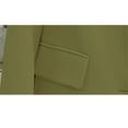 thumbnail image 5 of Womens Blazer, Yigetop Womens Casual Jacket Pockets Long Sleeve Open Front Button Work Lapel Button Jacket Oversized Blazers for Women Army Green L, 5 of 9