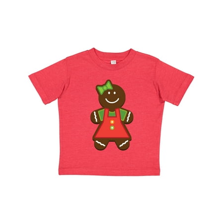 

Inktastic Gingerbread Girl Christmas Gift Toddler Boy or Toddler Girl T-Shirt