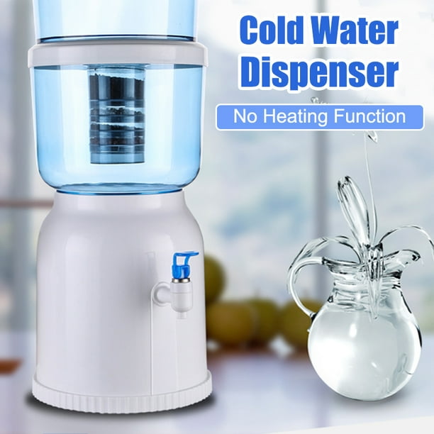 White Mini Water Dispenser Table Top Countertop Bottle Water Dispenser