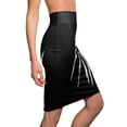 thumbnail image 7 of Effete Feline Claw Marks Scratch Women Pencil Skirt (AOP), 7 of 7