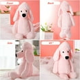 thumbnail image 4 of FZFLZDH Poodle Plush Toy 16" Stuffed Plush Pillow Pink Soft Fluffy Puppy Hug Gift for Any Age and Occasion - Pink Poodle, 4 of 6