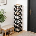 thumbnail image 1 of Tier Foldable Shoe Rack Organizer Shelf Space Saving Storage for Entryway Closet Bedroom Corner, 1 of 4