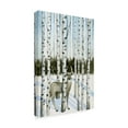 thumbnail image 2 of Trademark Fine Art 'Deer in Snowfall I' Canvas Art by Grace Popp, 2 of 4