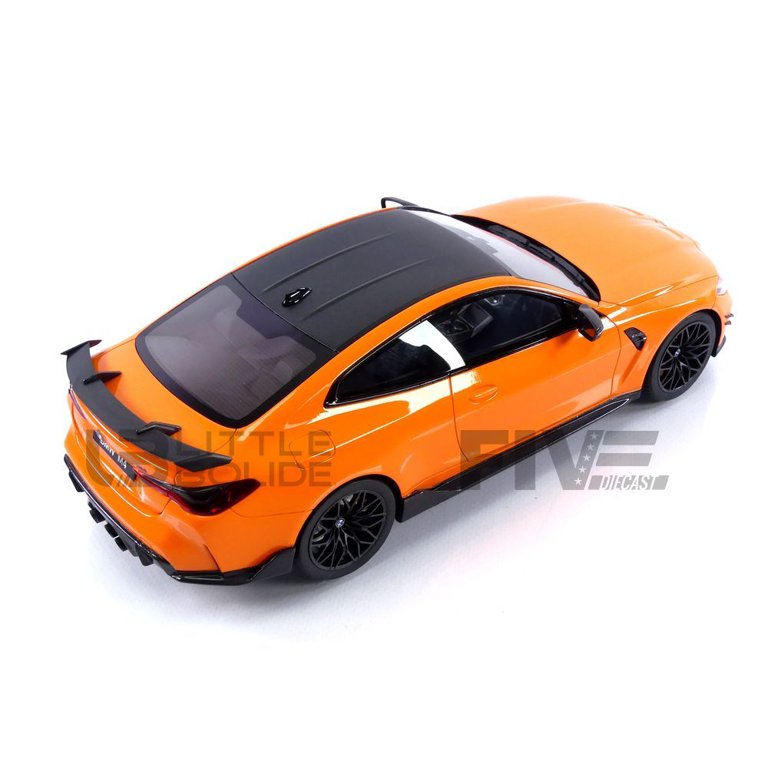 BMW M4 M-Performance (G82) Fire Orange with Carbon Top 1/18