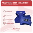 thumbnail image 3 of GFDYREE Step in Dog Harness for Small Dogs No Pull, Large, Blue - Adjustable Harness with Padded Mesh Fabric and Reflective Trim - Buckle Strap Harness for Dogs, 3 of 7