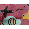 thumbnail image 5 of oneOone Cotton Poplin Pink Fabric Airplane Nursery Kids Quilting Supplies Print Sewing Fabric By The Yard 56 Inch Wide, 5 of 6