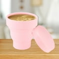 thumbnail image 4 of Reuseable Collapsible Silicone Water Cup, Collapsible Cup, Picnic For Camping 230ml Pink, 4 of 8