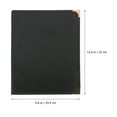 thumbnail image 4 of EeaseCA Manchon de Menu Bar à Café Housse de Menu Recette Support Transparent Menu Housse de Protection en PVC, 4 of 4