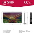 thumbnail image 2 of LG 55" Class QNED80 series LED 4K UHD Smart webOS 23 w/ ThinQ AI TV - 55QNED80URA, 2 of 26