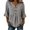 Black, variant on Houndstooth Peplum Blouse 3/4 Sleeve V Neck 2026 Cute Tops Cotton Button down Shirts Summer V-Neck Printing Casual Flowy Pleated Blouse Pink L