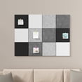thumbnail image 7 of Yahome 12Pcs Bulletin Board for Office 48 x 36 Inch Removable Felt Wall Tiles with Pushpins Large Cork Boards for Walls Decor Organizer and DIY (White), 7 of 7