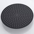 thumbnail image 5 of 16 Inch Rainfall Shower Head,  Stainless Steel Round Shower Head, Extra Large Ceiling Mount Shower Head, Matte Black, 5 of 6