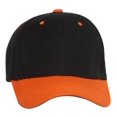 thumbnail image 1 of Casquette de Baseball Ajustable Curve Bill, Noir/orange, 1 of 1