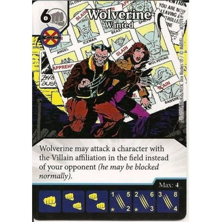Marvel : Days of Future Past Promo Card: Wolverine - Wanted, Marvel Dice Masters: Days of Future Past Promo Card: Wolverine - Wanted By Dice Masters Ship from