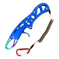 thumbnail image 3 of Pinza de labio de pescado, agarre de mandíbula de pescado de Metal, soportes de pescado, herramientas de pesca de material acero inoxidable para equipo de , Azul Sunnimix Pinza de labios de pesca, 3 of 8