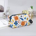 thumbnail image 6 of Uemuo Flower Pattern Portable Toiletry Bags with Handle, Waterproof travel Make up Bags for Women, Large Capacity Travel Cosmetic Bags, 6 of 9