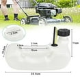 thumbnail image 5 of Replacement Spare Part Trimmer Fuel Tank for CG430 520 43CC 52CC 47CC Lawn Mower, 5 of 7