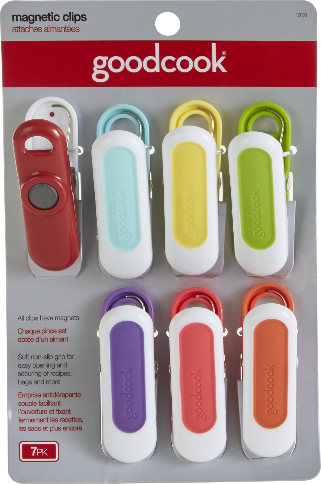 Goodcook Ready 7pc Magnetic Bag Clips : Target