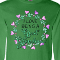 thumbnail image 4 of Inktastic I Love Being a Great Grandma- Circle of Hearts Long Sleeve T-Shirt, 4 of 5