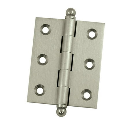 - Deltana 2.5'' H x 2'' W Butt/Ball Bearing Single Door Hinge (Set of 2)