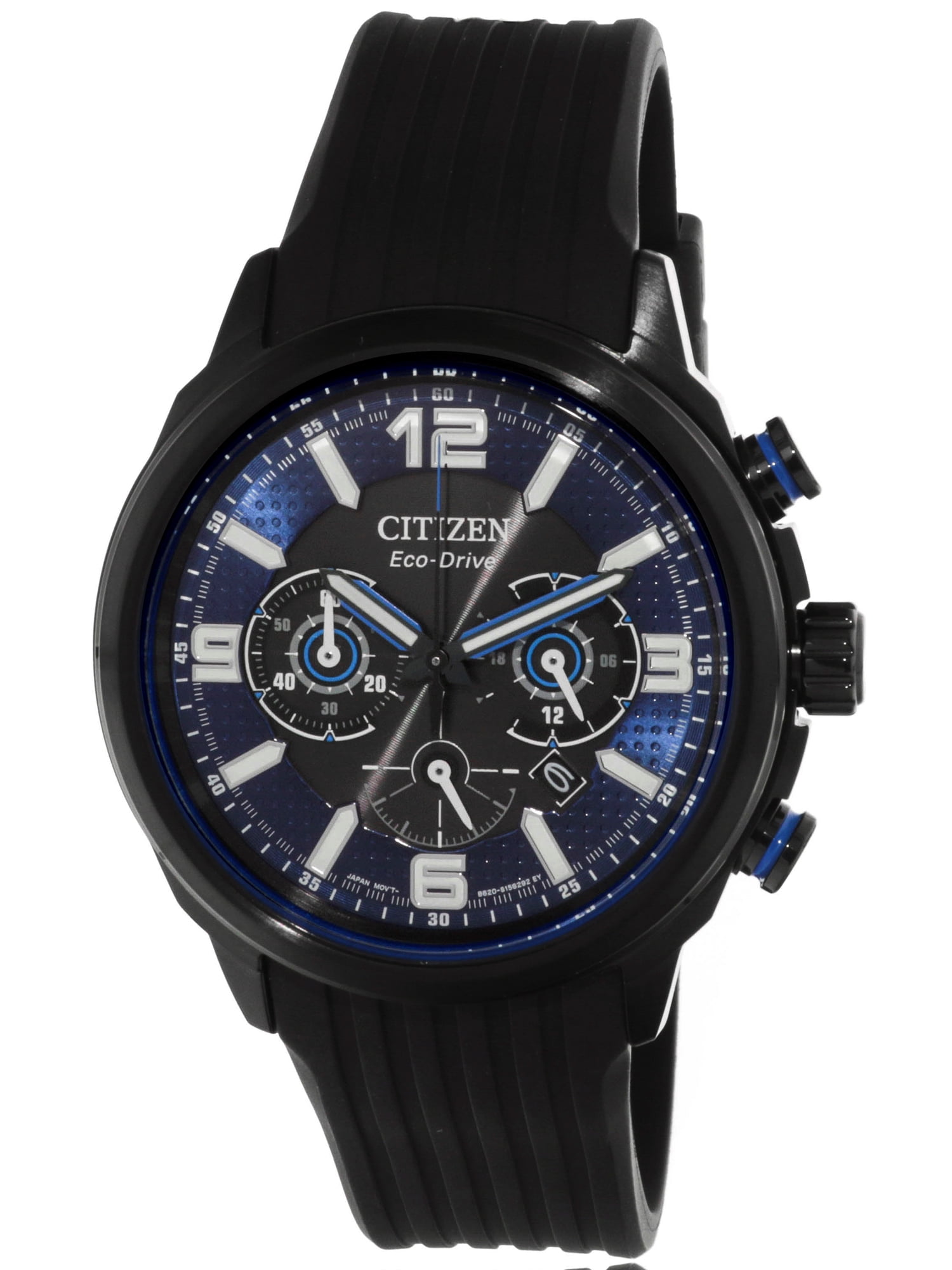 Citizen Men's CA4385-12E Black Rubber Japanese Quartz Dress Watch by CITIZEN
