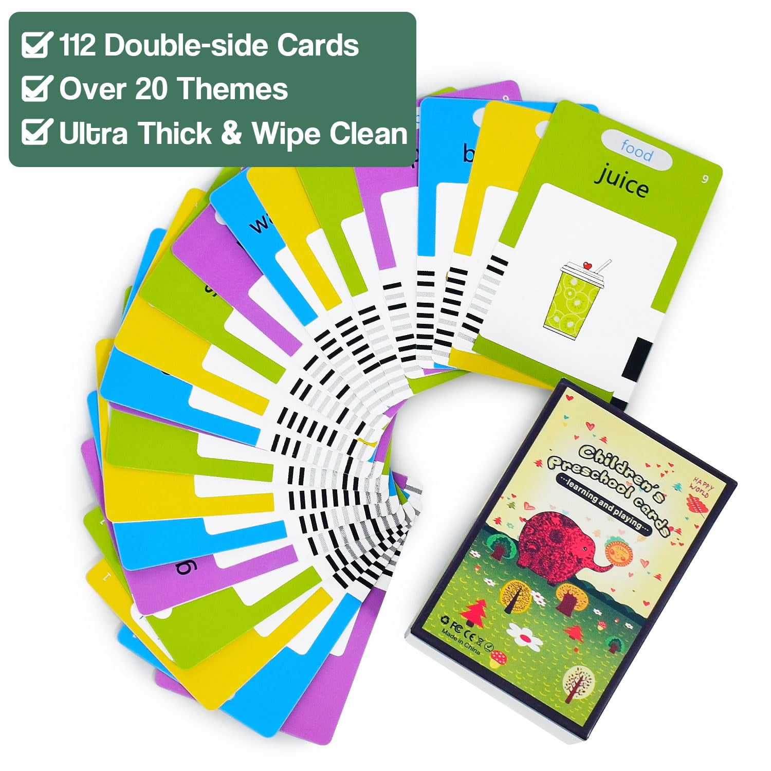 Talking Flash Cards Educational Toys,Toddler Toys for 2 3 4 5 Year Old Boys and Girls,Preschool Montessori Kids Toy Flash Cards for Birthday Gifts