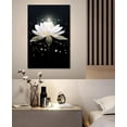 thumbnail image 2 of Zen Canvas Wall Art Spa Stones Picture Wall Decor Framed Meditation & Calm Painting Minimalist Prints Spiritual Room Living Room Bathroom Ready to Hang, 2 of 6