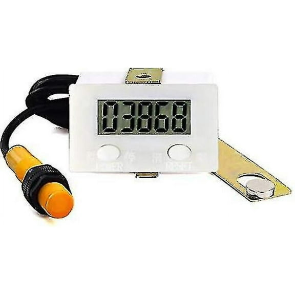 Digital 0-99999 Counter 5 Digit Plus Up Gauge Proximity Switch Sensor With Magnetic