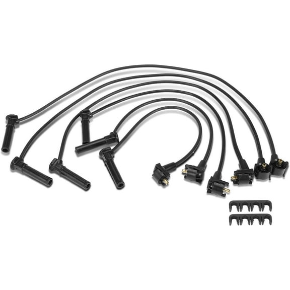 A-Premium Ignition Spark Plug Wires Set of 6 Compatible with Ford Mustang 2007 2008 2009 2010 V6 4.0L