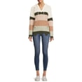 thumbnail image 2 of No Boundaries’ Juniors’ Destructed Colorblocked Hoodie, 2 of 5